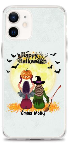 Halloween Besties Witches - Up to 3 girls | Customizable iPhone/Eco iPhone Case