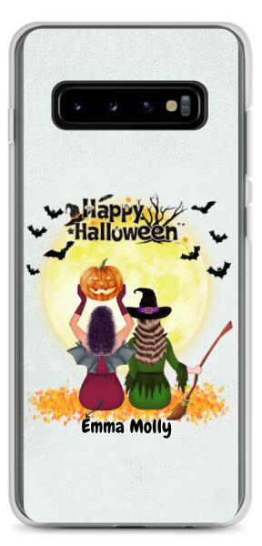 Halloween Besties Witches - Up to 3 girls | Customizable Samsung Case