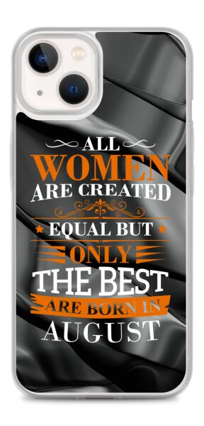 All men/women are created equal but... - Customizable Birthday iPhone/Eco iPhone Case