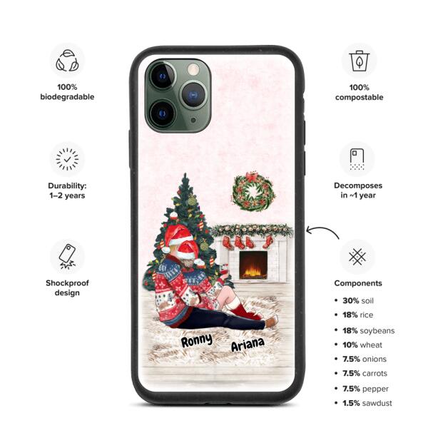 Christmas Couple | Customizable iPhone/Eco iPhone Case