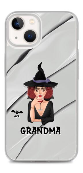 Halloween Witch Mom Grandma | Customizable iPhone/Eco iPhone Case