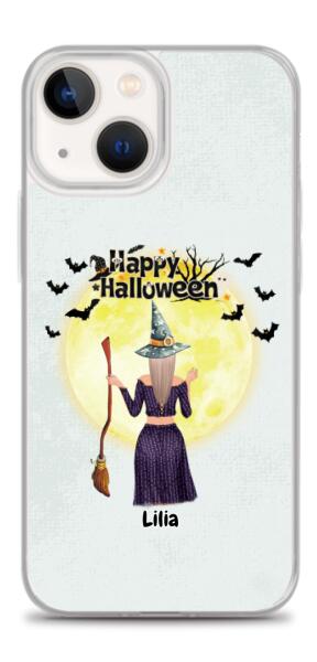 Halloween Witches - Up to 2 Witches | Customizable iPhone/Eco iPhone Case