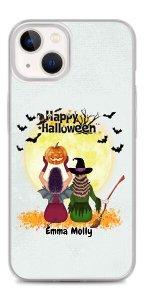 Halloween Besties Witches - Up to 3 girls | Customizable iPhone/Eco iPhone Case